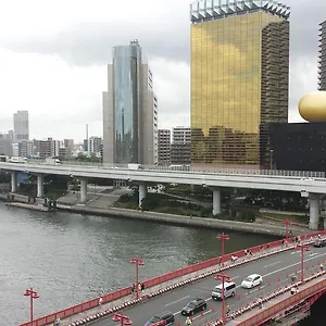  Capsule hotel Capsule Asakusa Riverside Japan